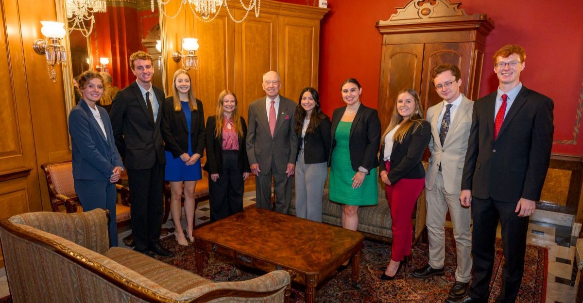 Grassley and 2023 Summer Interns