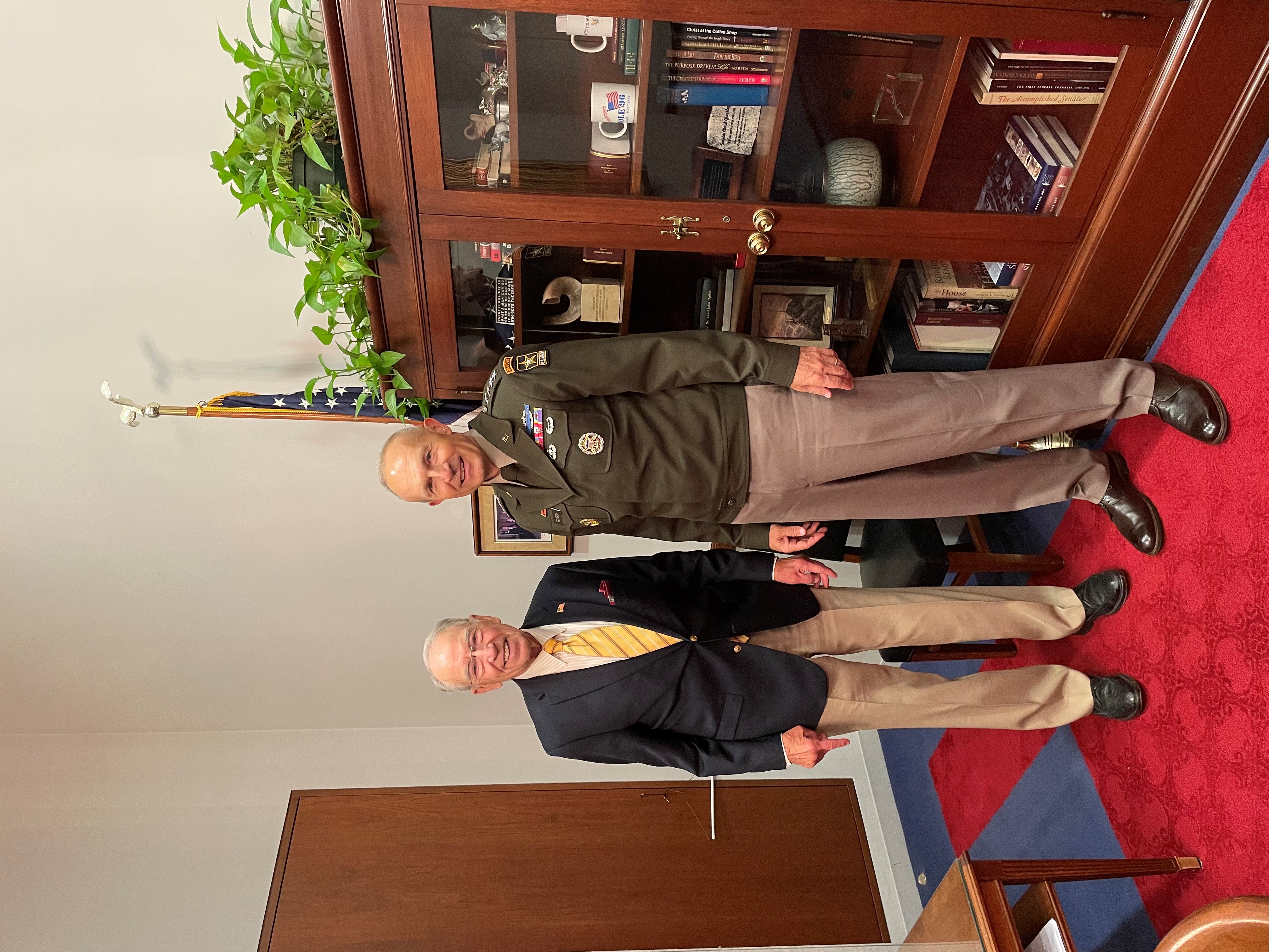 Grassley and Gen George
